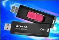 Kietasis diskas USB Atmintinė - ADATA SC610 1TB USB Type-A 3.2 Gen 2 Juoda