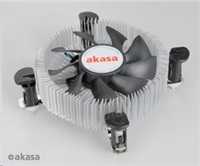 „Akasa AK–CCE–7106HP“ žemo profilio procesoriaus aušintuvas „Intel“ – 74 mm