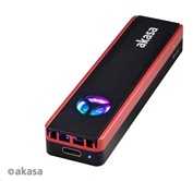 Akasa Vegas SSD Mate, M.2 SATA / NVMe SSD į USB3.2 Gen2