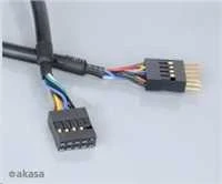 Akasa Interne USB-Verlängerung – 40 cm