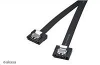 Akasa Proslim SATA 3 Kabelis 50cm gerade – juodas