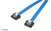 Akasa Proslim SATA 3 laidas 50cm tiesus – mėlynas