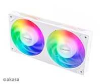 Akasa Vegas A24 RGB dvigubas ventiliatorius