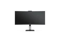 Monitorius AOC CU34V5CW 34 colių UWQHD VA CURVED TURI WEBCAM DP/HDMI/USB-C PD 65W
