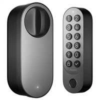 Aqara U200 lite išmanioji durų spyna Matter, Apple Home juoda (EL-D03D)