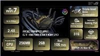 Maršrutizatorius ASUS GT-BE98 20 versijos „Wi-Fi 7“