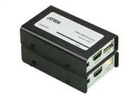 ATEN HDMI ir USB plėtinys per Ethernet, 3D, 1080p iki 60m, HDCP, Juodas VE803
