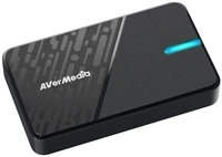 Ausinės „AVerMedia“ vaizdo įrašymo plokštė GC311G2 / „Live Gamer MINI“, juoda