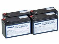 AVACOM AVA-RBP04-12090-KIT - akumuliatorius skirtas CyberPower, EATON, Effekta, FSP Fortron, HP, Legrand UPS