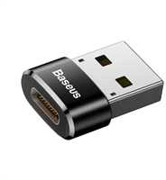 Baseus USB-C – USB-A adapteris 3A – Juodas