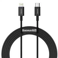 Baseus Superior serijos USB-C - Lightning kabelis 20W PD 1m - Juodas