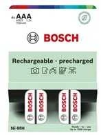 Bosch AAA akumuliatorių pakuotė 4 vnt