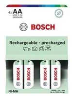 Bosch AA įkraunamos baterijos 2600mAh 4 vnt.