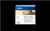 Brother | DK-11247 | Juodas on Baltas | 180 labels per roll | 10.3 x 16.4 cm