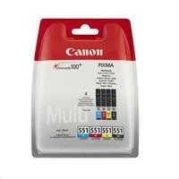 Canon CLI-551 | Ink cartridge | Juodas, Cyan, Magenta, Geltona