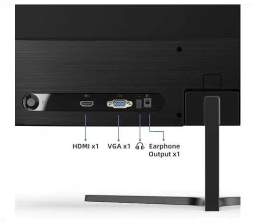 CHiQ 22 colių UltraSlim monitorius 22F650 FHD (1920x1080), 100 Hz, HDMI, VGA, Juodas