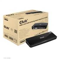 Club 3D SenseVision 4K USB stotis / replikatorius (CSV-3103D)