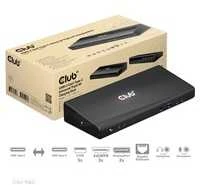 Club 3D CLD CLUB3D CSV-1562 knyginių kompiuterių dokas / jungčių replikatorius Prijungimas USB 3.2 Gen 1 (3.1 Gen 1) Type-C Juoda