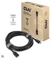 CLUB 3D didelės spartos HDMI™ prailginimo kabelis 4K60Hz M/F 5m