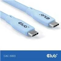Club 3D Club3D Lifestyle USB-C Kabelis PD 240W,20Gbps 2m blau St/St mažmeninė prekyba