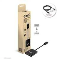 Club 3D Club3D delninis MST USB-C yra DisplayPort, 4K60Hz (M/F)
