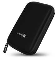 CONNECT IT HardShellProtect kieto korpuso apsauginis dėklas skirtas 2,5" HDD, juodas