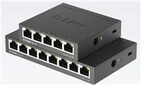 Šakotuvas D-LINK 8-Port Layer2 Gigabit šviesos jungiklis be IGMP