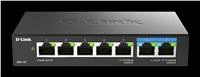 Šakotuvas D-Link | 7 prievadų kelių gigabitų nevaldomas jungiklis | DMS-107/E | Nevaldomas | Darbalaukis | Maitinimo tipas Išorinis