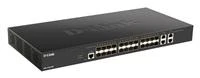 Šakotuvas D-LINK DXS-1210-28S 10 Gigabit Ethernet išmanieji valdomi jungikliai | D-Link | Gigabit Ethernet Smart Managed Switch | DXS-1210-28S | Tvarkoma L2 | Montuojamas ant stovo
