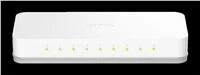 Šakotuvas D-Link GO-SW-8E/E tinklo komutatorius Ne-valdomas Fast Ethernet (10/100) Balta