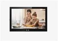 Dahua IP domofono monitorius VTH5321GB-W. 10 col. 1024x600. Wifi, PoE(802.3af). SIP. Andoid 8.1, Juodas