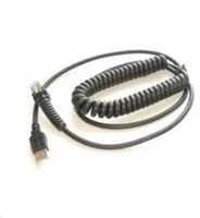„Datalogic“ kabelis, USB, A tipas, suvyniotas, POT, CAB-524, 8 pėd.