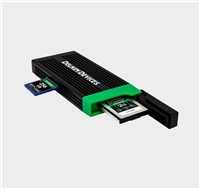 DELKIN CARDREADER CFEXPRESS TYPE B & SD UHS-II (C tipo iki C ir C tipo iki A kabeliai)