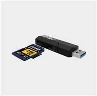 „Delkin“ kortelių skaitytuvas SD ir „MicroSD A2“ (USB 3.1)