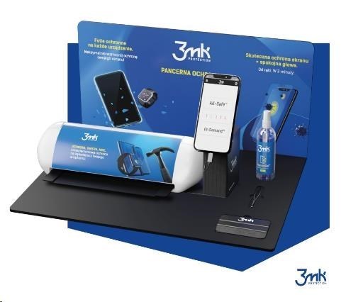 3Mk Protection 3Mk apsauga „All-Safe“ – plaktukas – laikrodis, parduodamas 25 vnt. aprašymas - Prekės nuotrauka