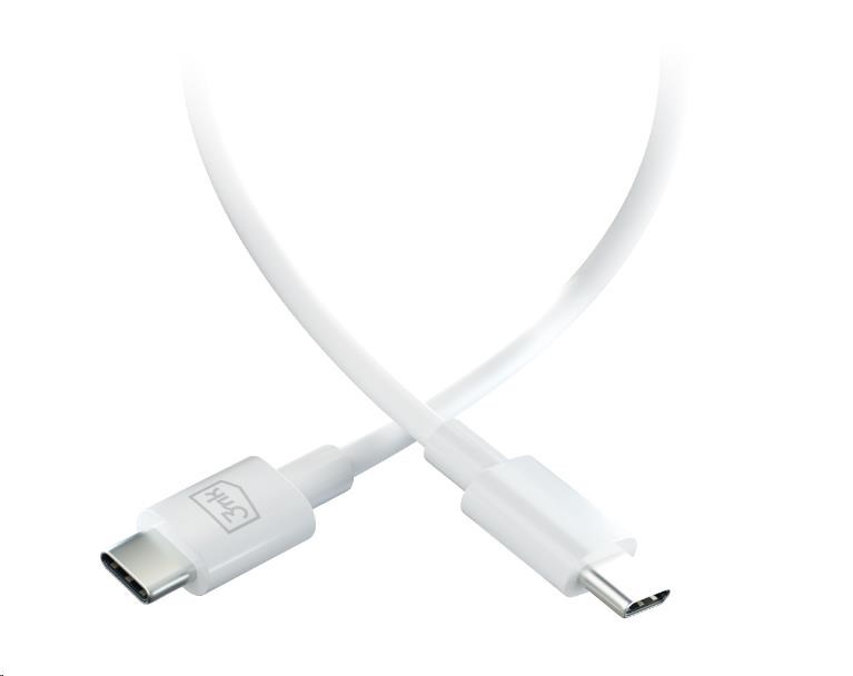 3MK Hyper Kabelis USB-C - USB-C 100W 1.2m baltos spalvos Kabelis aprašymas - Prekės nuotrauka