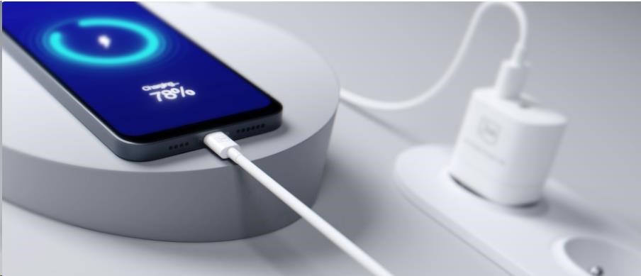 3MK Hyper Kabelis USB-C - USB-C 100W 1.2m baltos spalvos Kabelis aprašymas - Prekės nuotrauka
