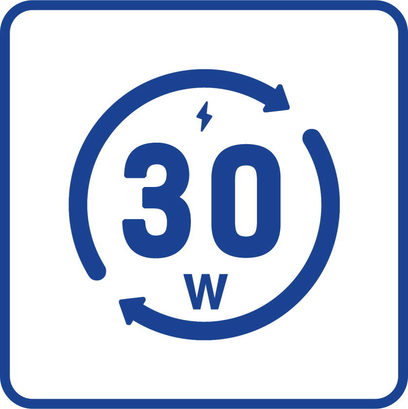 3mk FlowPower 30W 1A1C PD 3,0 QC4+ balta aprašymas - Prekės nuotrauka
