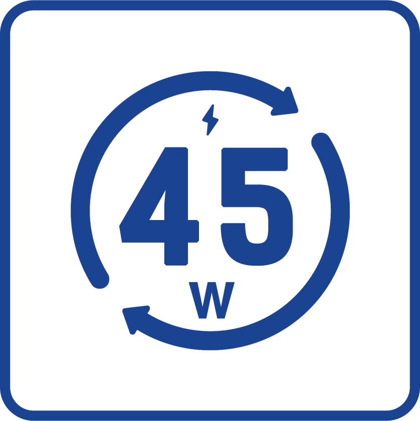 3mk FlowPower 45W 1A1C PD3.0 QC4+ balta aprašymas - Prekės nuotrauka