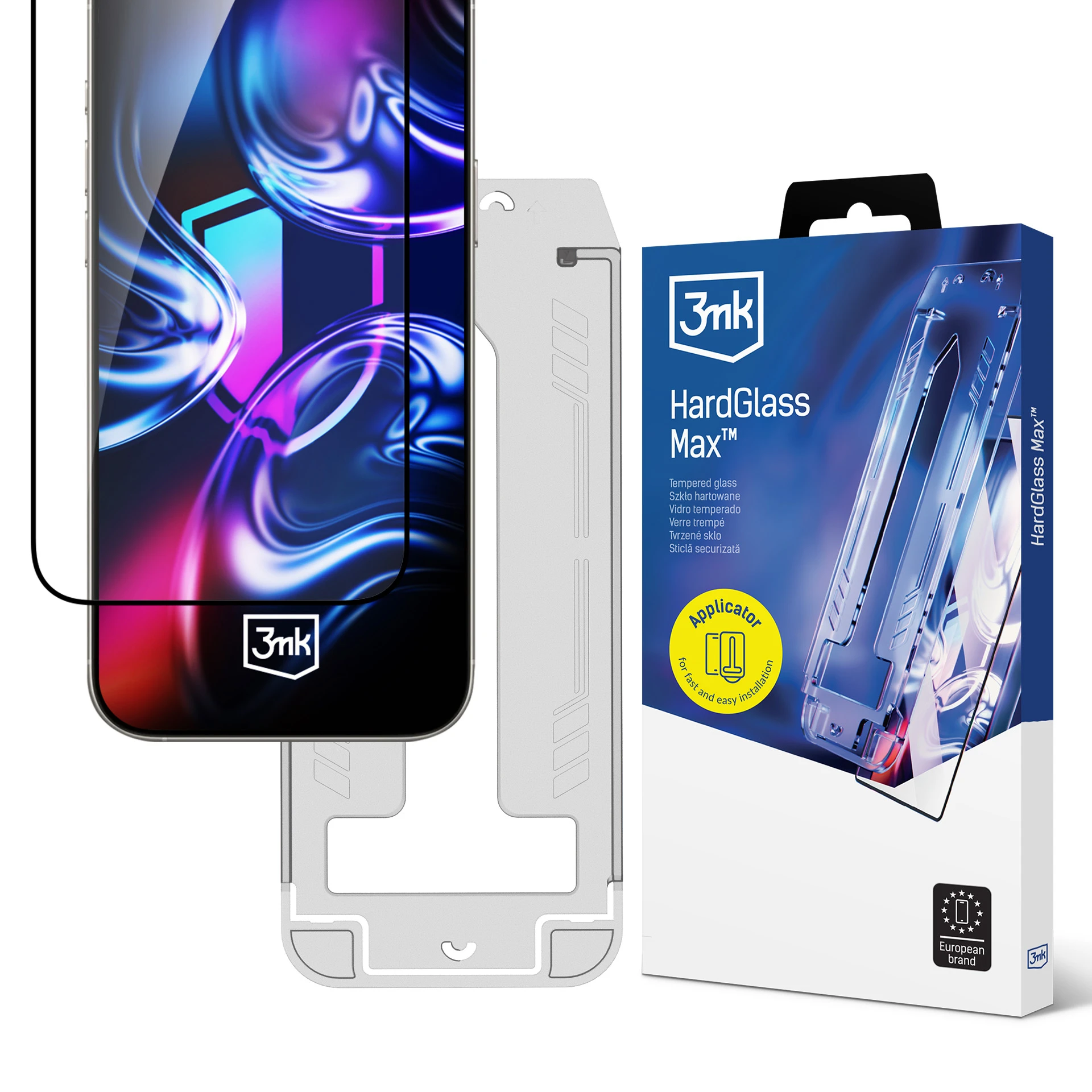 Apsauginis stiklas 3MK HardGlass Max su aplikatoriumi skirtas Samsung Galaxy S24 Ultra aprašymas - Prekės nuotrauka Apsauginis stiklas 3MK HardGlass Max su aplikatoriumi skirtas Samsung Galaxy S24 Ultra aprašymas - Prekės nuotrauka