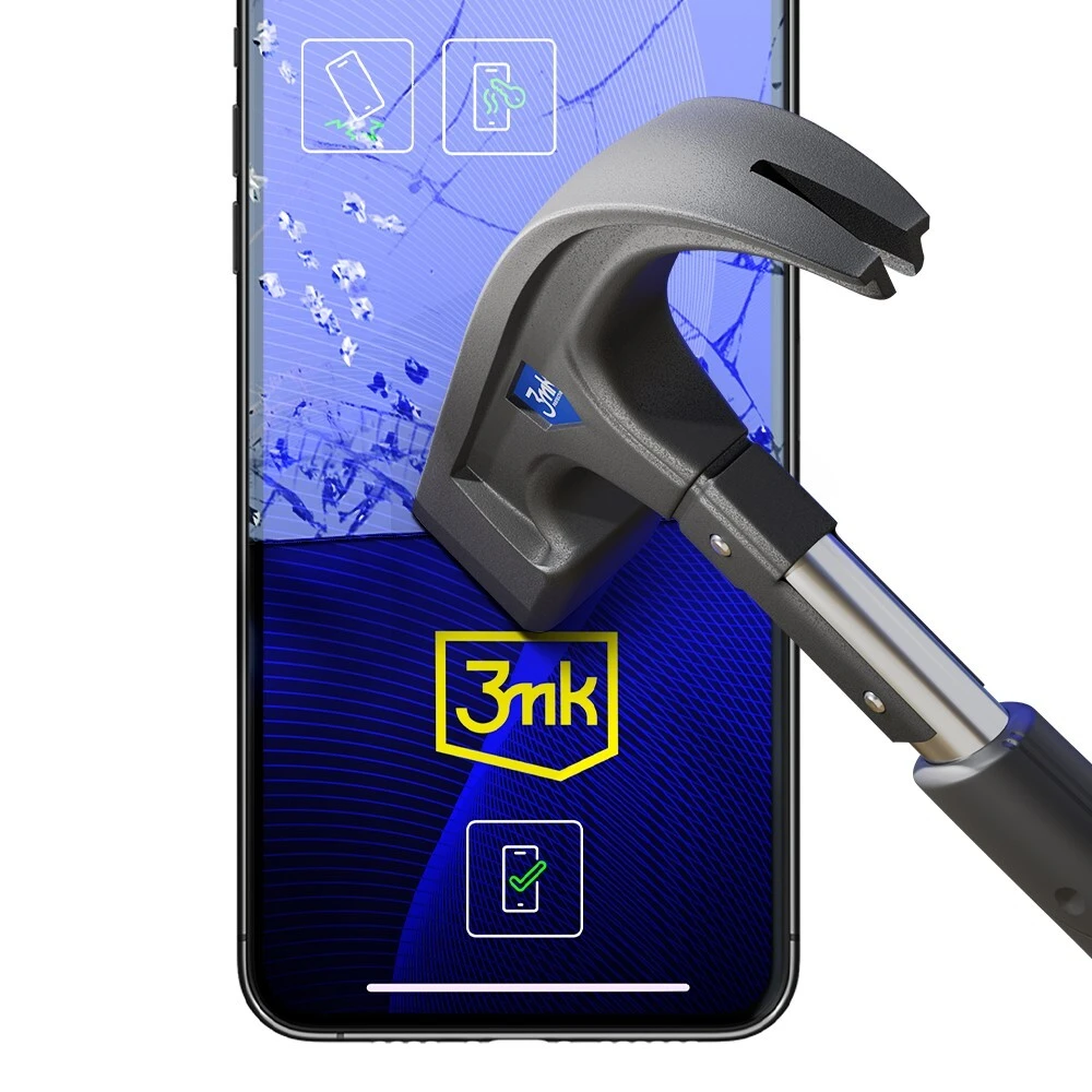 3mk hybridní sklo FlexibleGlass pro Apple iPhone Fold aprašymas - Prekės nuotrauka