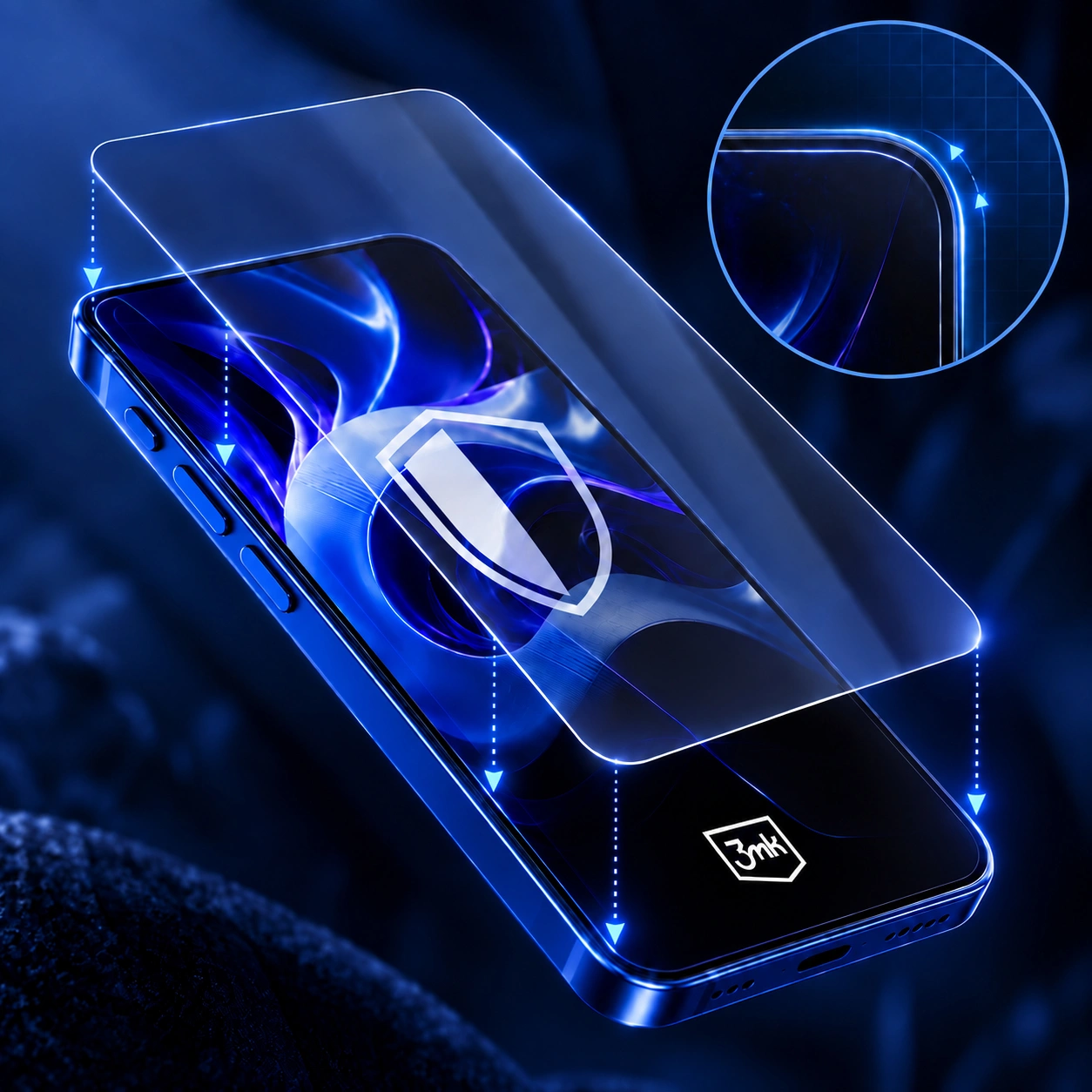 3mk hibridinis stiklas FlexibleGlass, skirtas Xiaomi 18 Pro aprašymas - Prekės nuotrauka