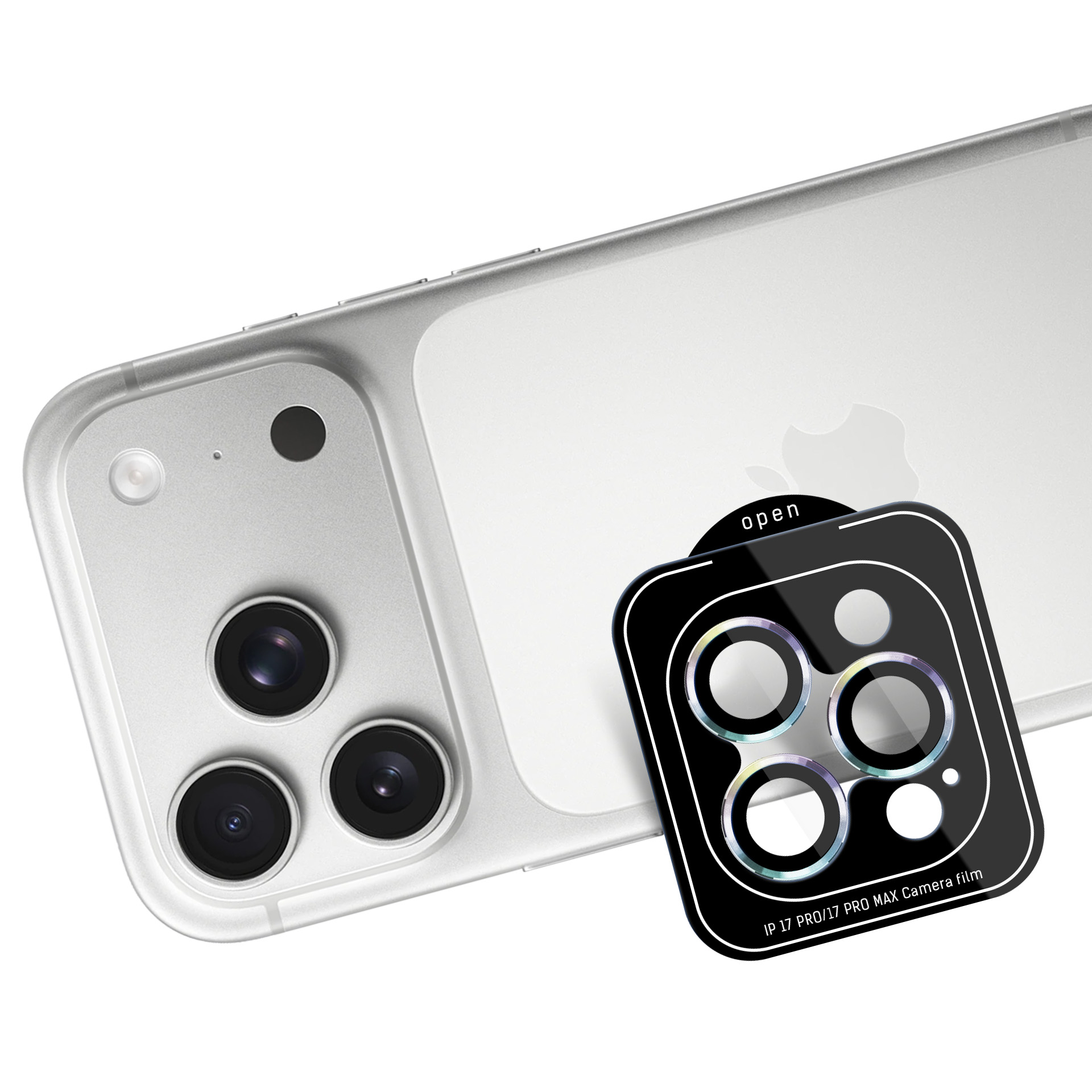 Ochrona na objektyvas aparatu 3MK Lens Protection Pro do Apple iPhone 18 Pro /18 Pro Max rainbow aprašymas - Prekės nuotrauka