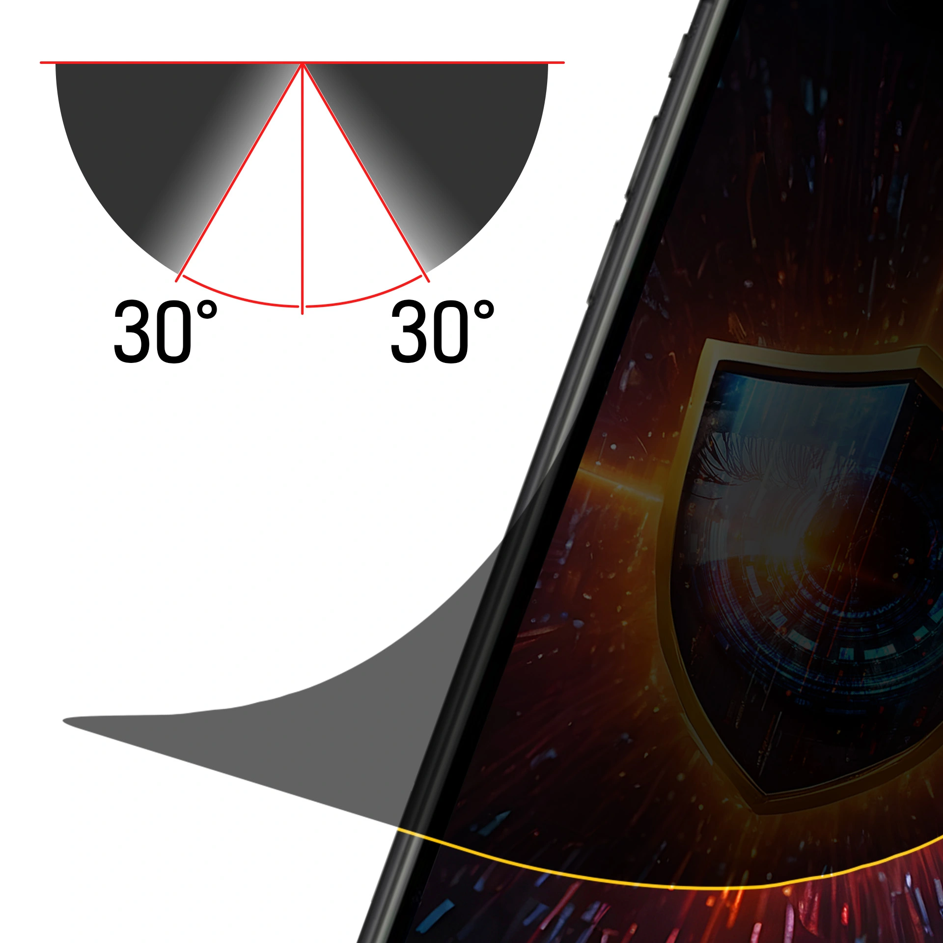 Folia prywatyzująca 3MK Silky Matt Privacy do Apple iPhone 18 Pro Max aprašymas - Prekės nuotrauka