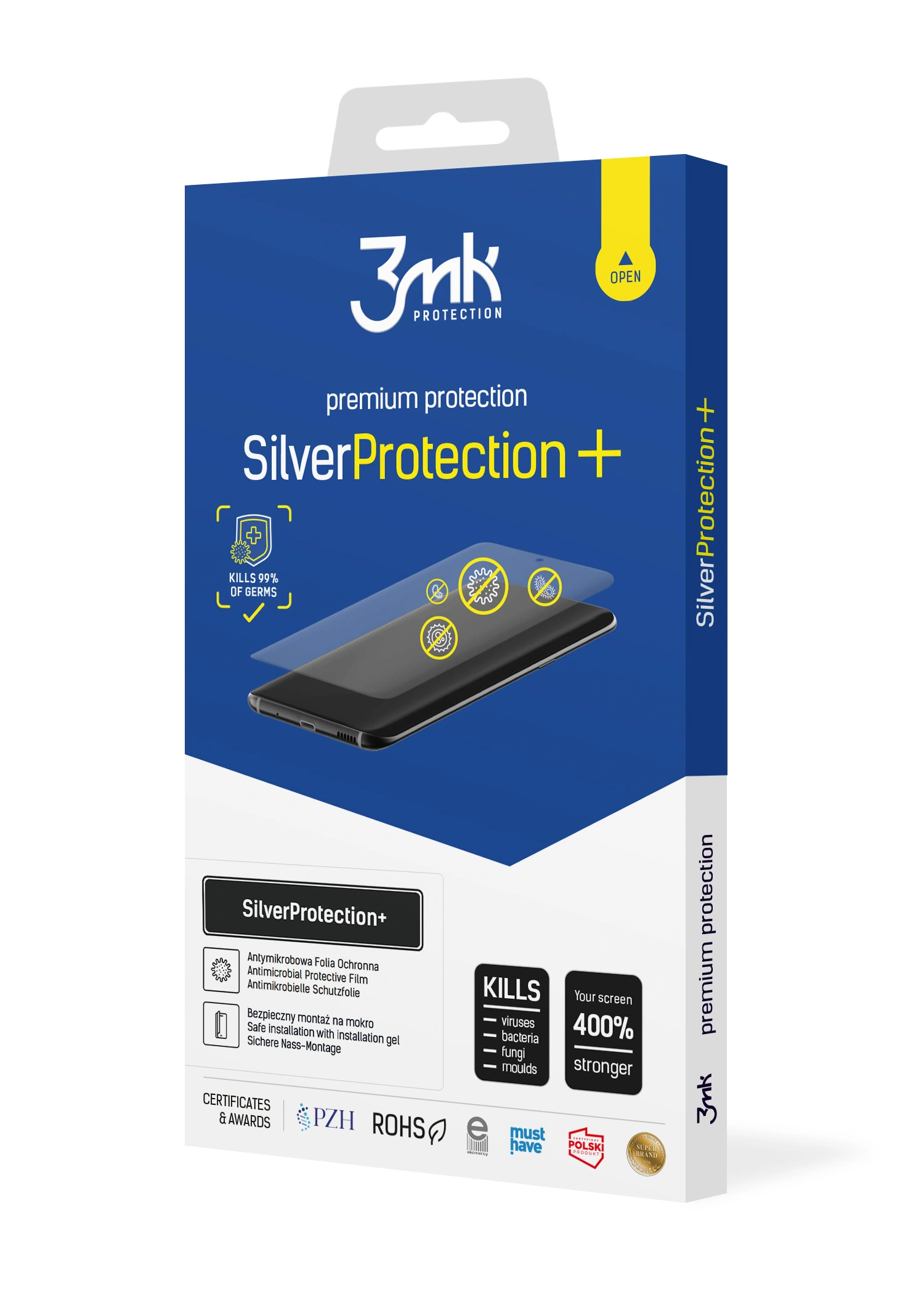 3mk ochranná folie SilverProtection+ pro Samsung Galaxy Z Fold 8 Ultra aprašymas - Prekės nuotrauka