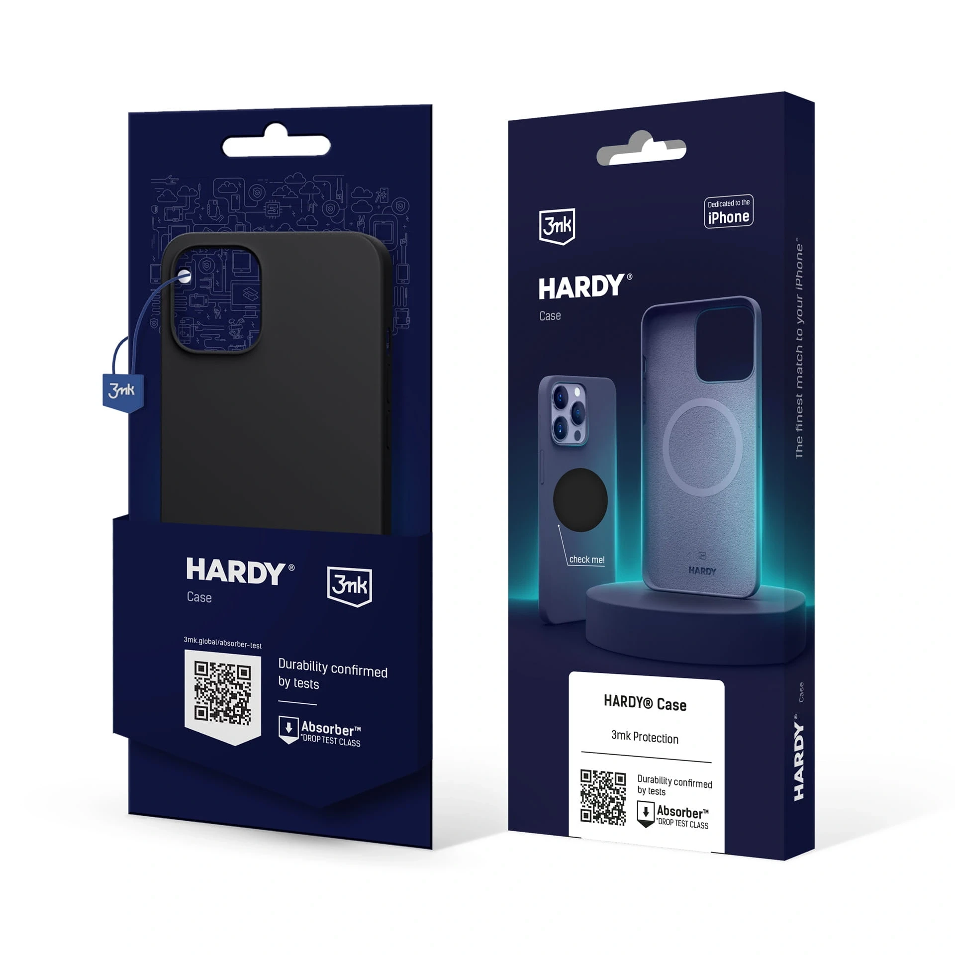 3MK Hardy MagSilicone dėklas skirtas Apple iPhone 17 Air Graphite aprašymas - Prekės nuotrauka