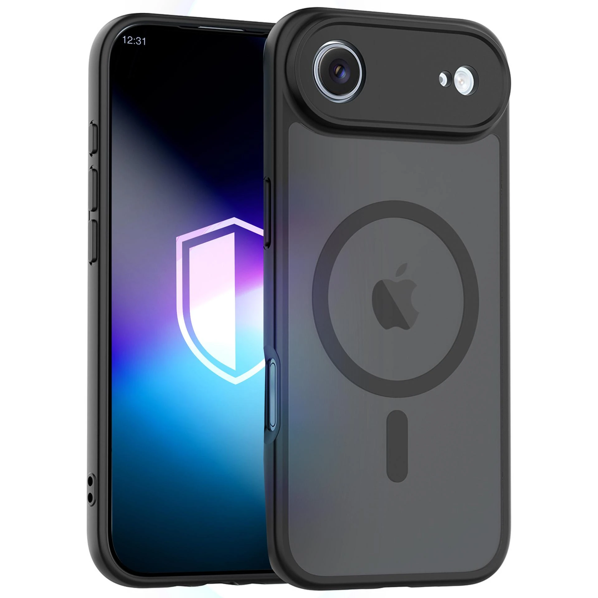 Dėklas 3MK Misty MagCase do Apple iPhone Air juoda aprašymas - Prekės nuotrauka