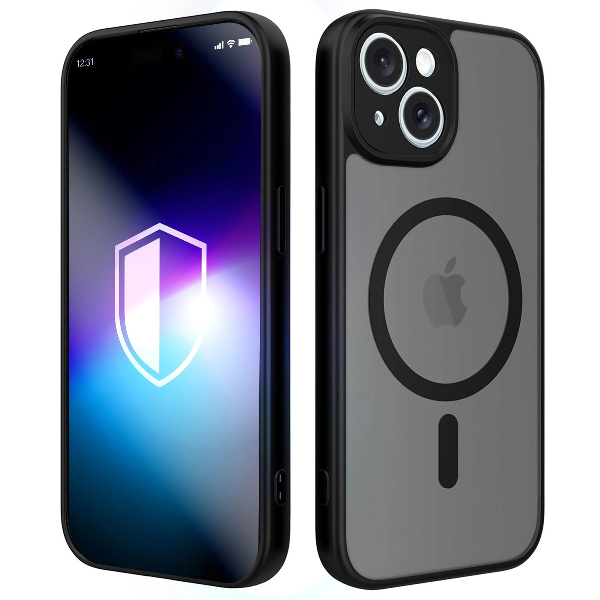 Dėklas 3MK Misty MagCase do Apple iPhone 14 juoda aprašymas - Prekės nuotrauka