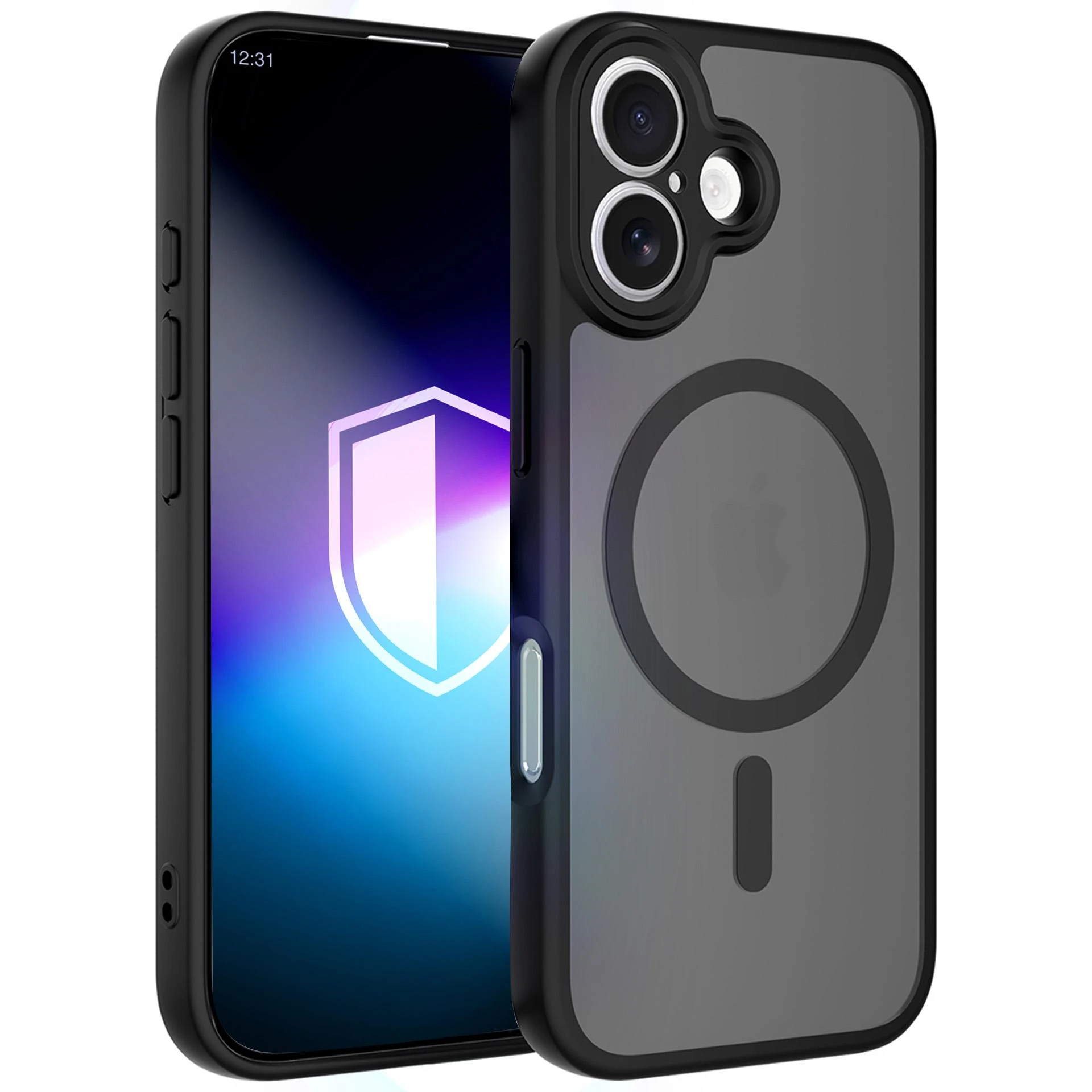 Dėklas 3MK Misty MagCase do Apple iPhone 16 juoda aprašymas - Prekės nuotrauka