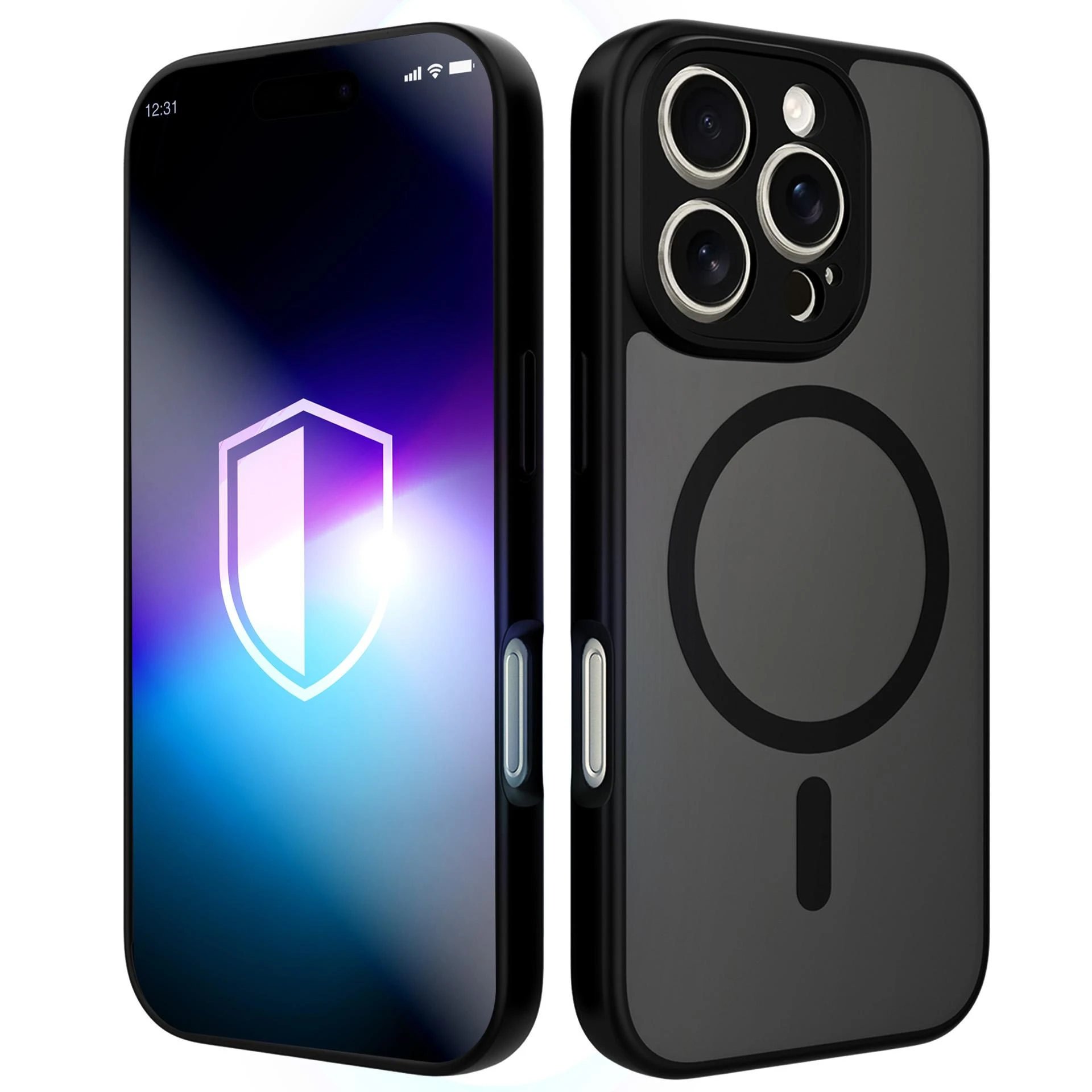 Dėklas 3MK Misty MagCase do Apple iPhone 16 Pro Max juoda aprašymas - Prekės nuotrauka